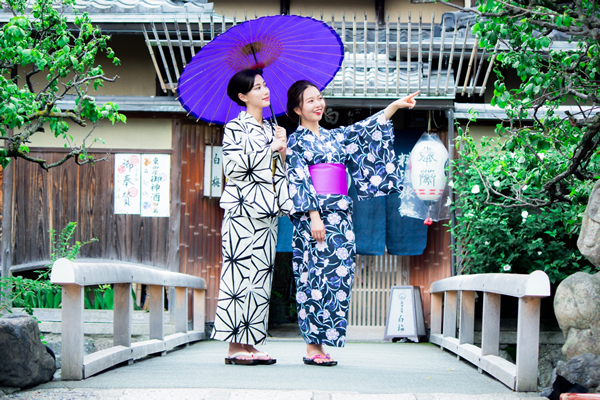 浴衣で巡る、初夏の古都、京都。